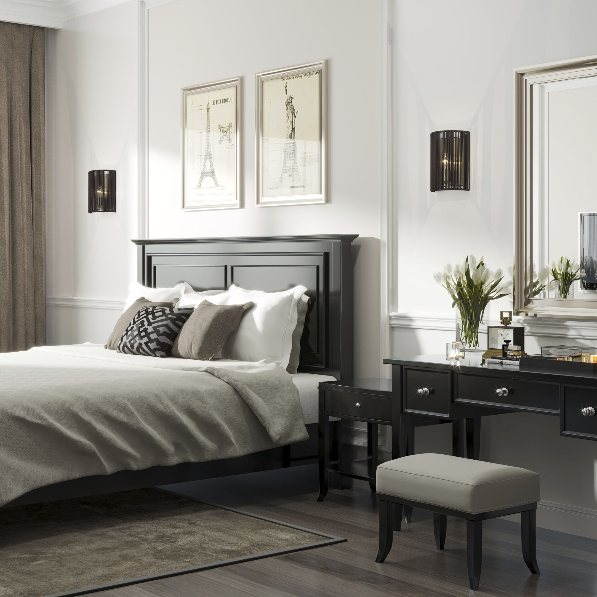 Acordia Wall Sconce Wall Light in Antique Brass