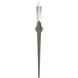 Beyond Solitude LED 6.6 inch Antique Nickel Wall Sconce Wall Light, Beyond