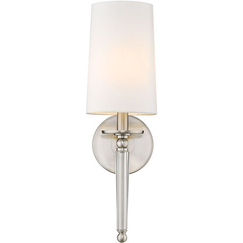 Avery 1 Light 6 inch Brushed Nickel Wall Sconce Wall Light