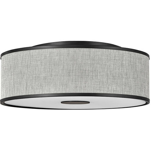 Galerie Halo LED 24.25 inch Black Indoor Flush Mount Ceiling Light