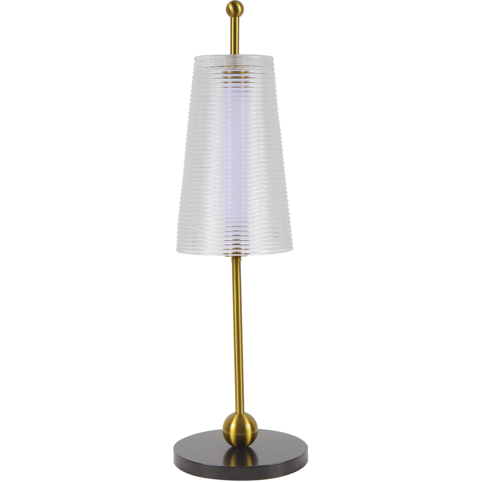 Artisan Collection/TOSCANA Series 20 inch 11 watt Antique Brass Table Lamp Portable Light