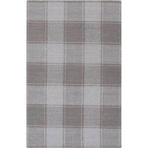 Rockford 72 X 48 inch Gray and Gray Area Rug, Wool
