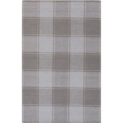 Rockford 72 X 48 inch Gray and Gray Area Rug, Wool