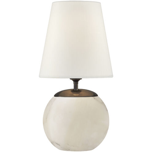 Thomas O'Brien Terri 12.5 inch 60.00 watt Alabaster Accent Lamp Portable Light in Linen