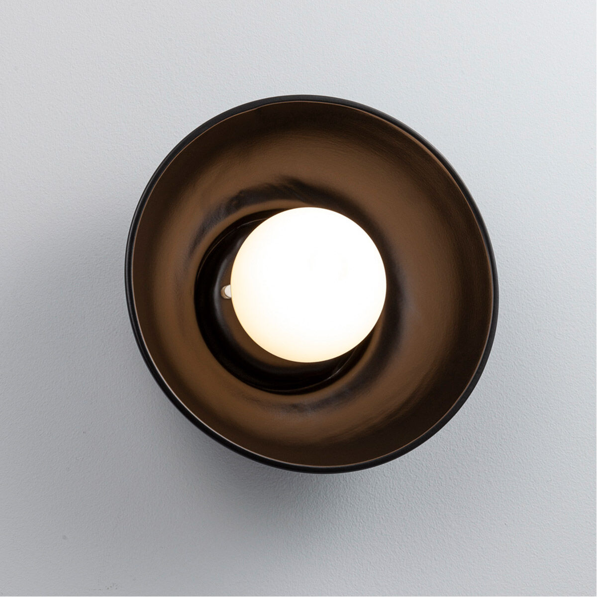 Ambiance Collection 1 Light 10 inch Carbon Matte Black Wall Sconce Wall Light