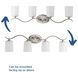Inspire 4 Light 31 inch Brushed Nickel Bath Vanity Wall Light