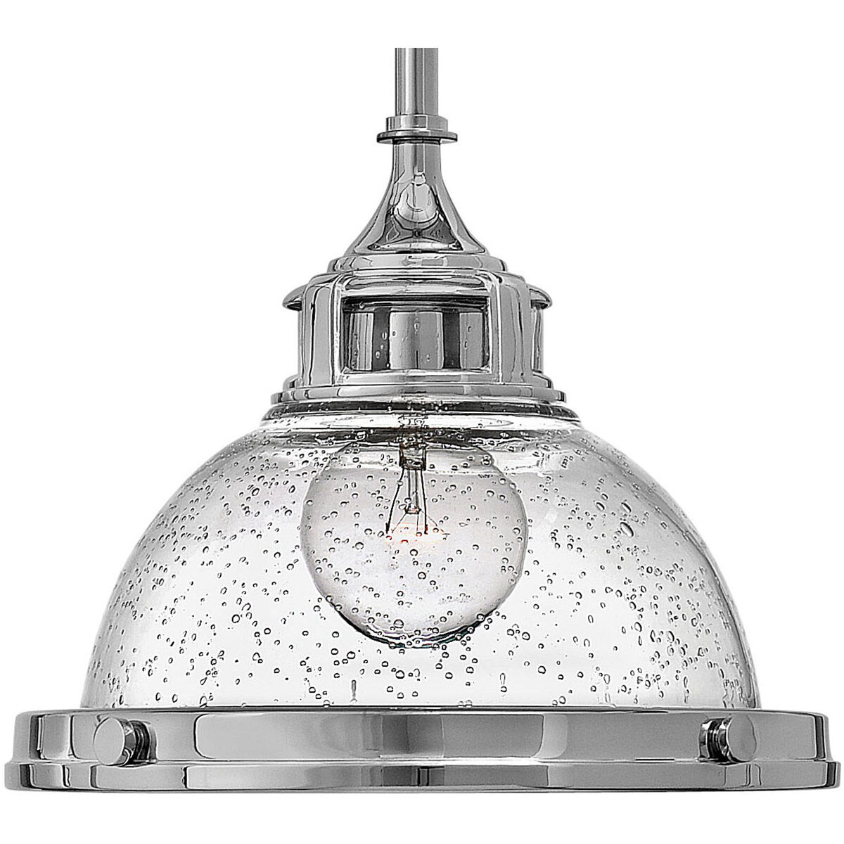 Amelia 1 Light 11.5 inch Chrome Indoor Mini Pendant Ceiling Light