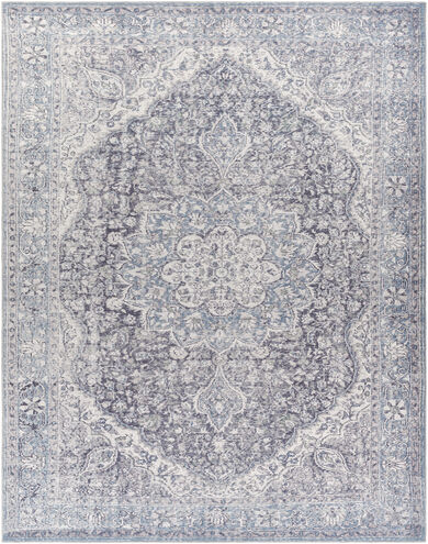 Colin 122 X 94 inch Light Blue Rug in 8 x 10, Rectangle