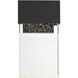 Ronin 1 Light 11 inch Black Outdoor Wall Sconce