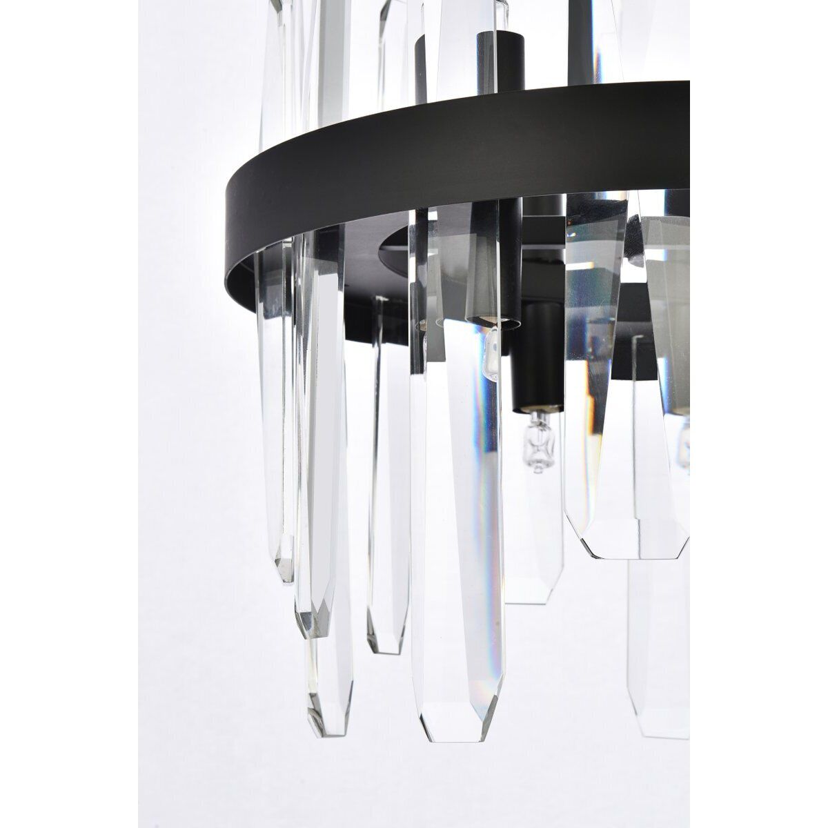 Serena 6 Light 12 inch Black Pendant Ceiling Light