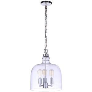 Jackson 3 Light 14 inch Chrome Pendant Ceiling Light