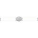 Solange LED 32.5 inch Brushed Nickel Bath Vanity Wall Light