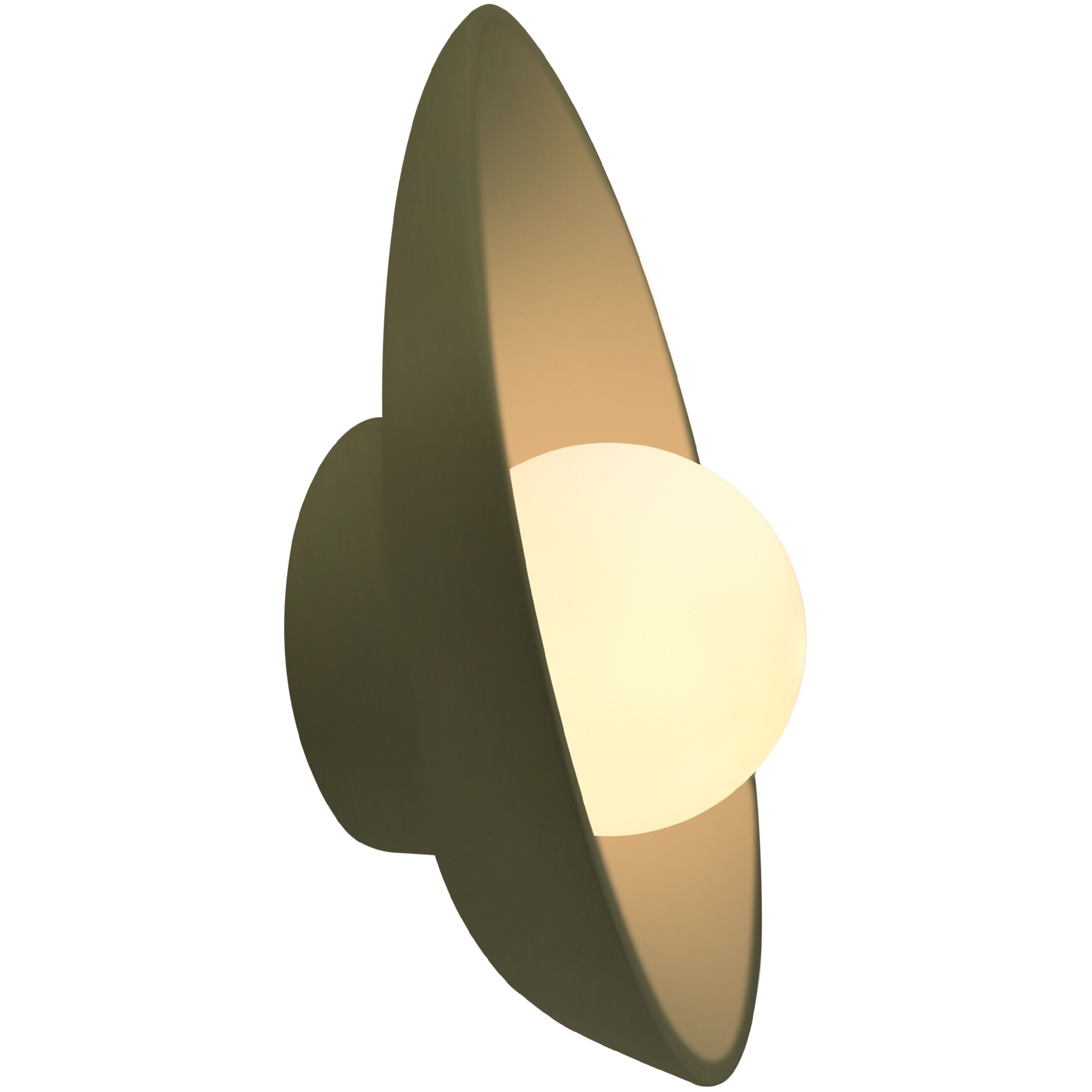 Ambiance LED 7.5 inch Matte Green Wall Sconce Wall Light