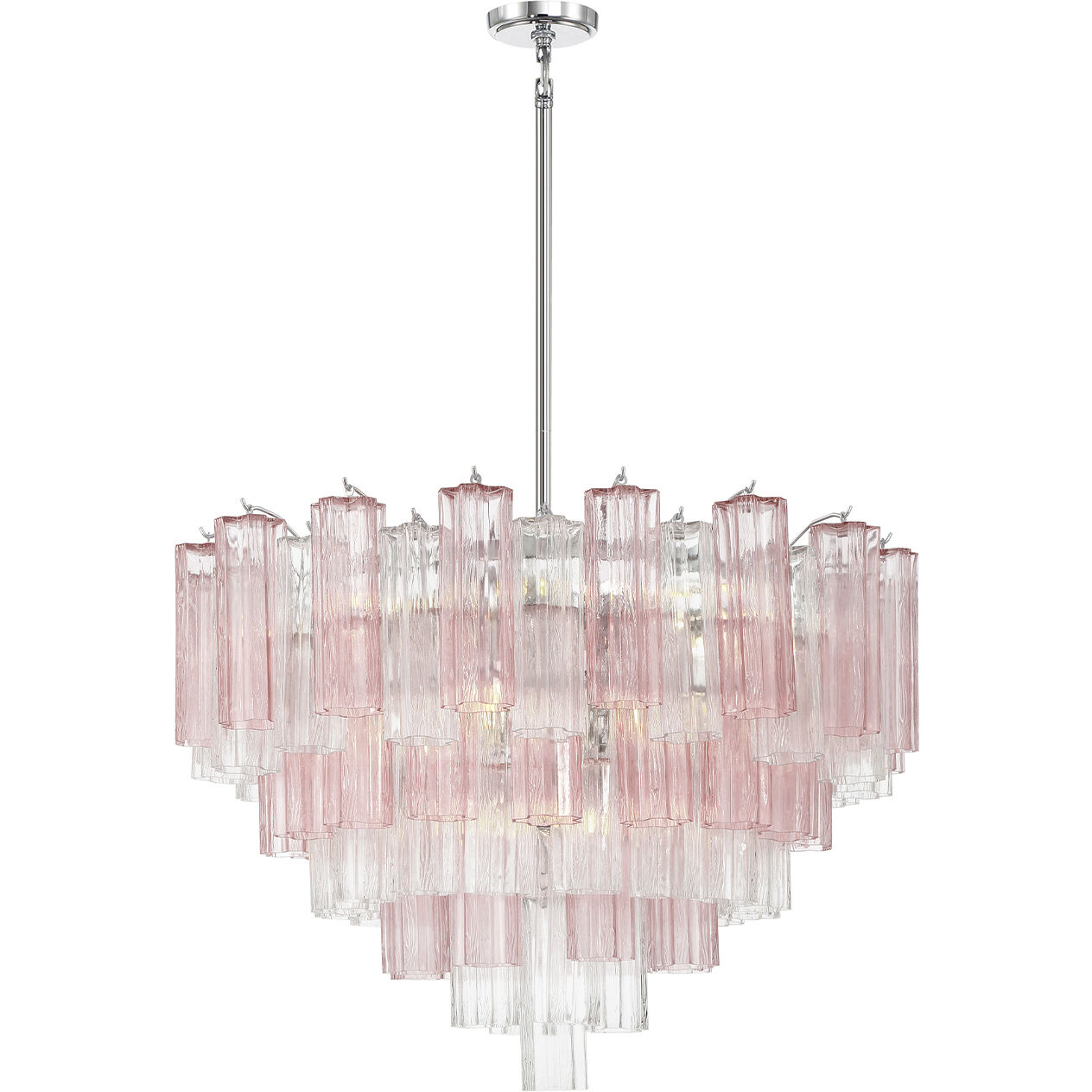 Addis 16 Light 32 inch Polished Chrome Chandelier Ceiling Light in Spring