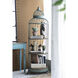 Charlotte 66.5 X 26 X 24 inch Green/Brown Shelf