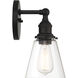 Barwell 1 Light 6 inch Coal Black Wall Sconce Wall Light