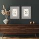 Nature's Hand Black and Green and Multi and Red Framed Art