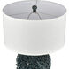 Larkin 27.5 inch 9 watt Green Glazed Table Lamp Portable Light
