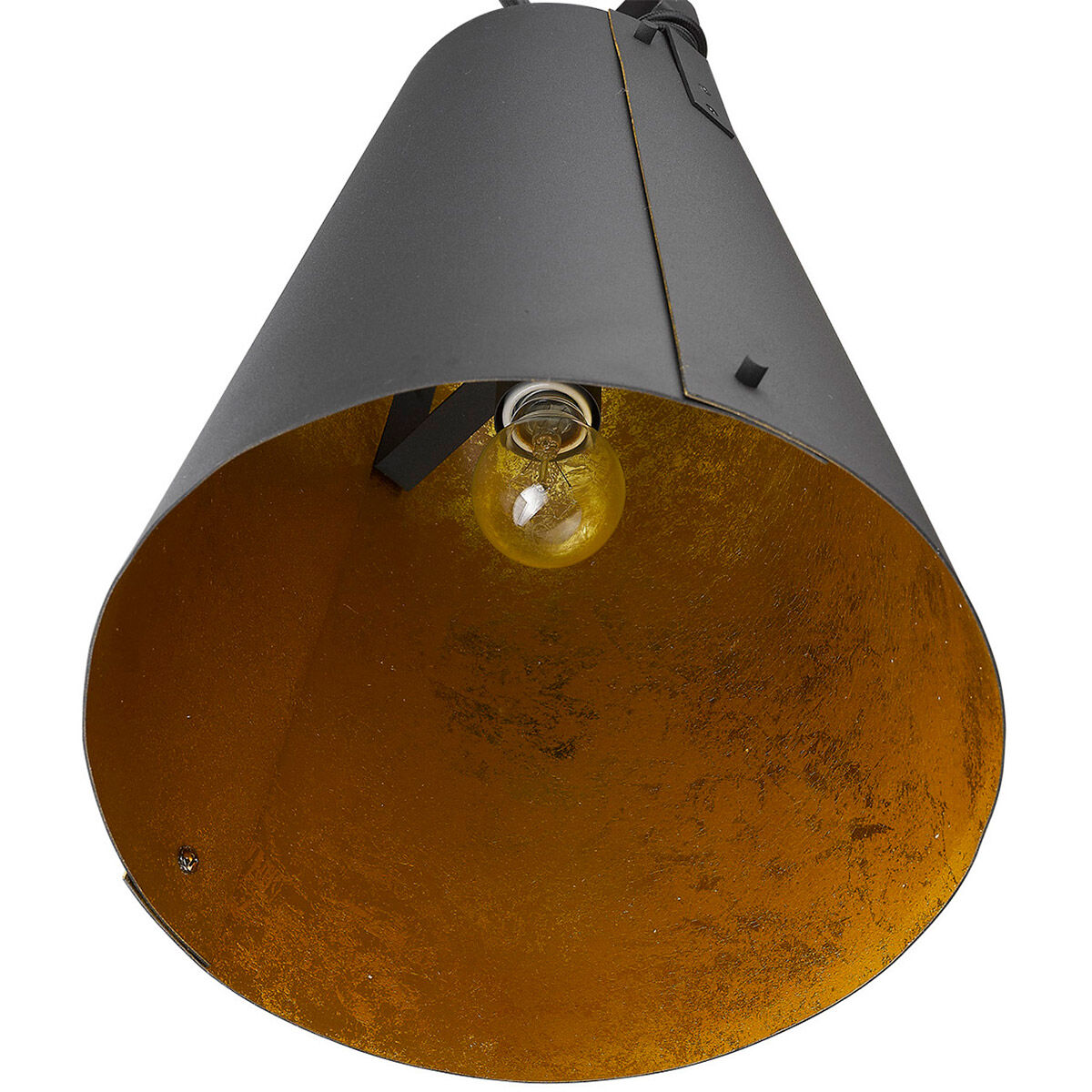 Faza 1 Light 13 inch Matte Black Pendant Ceiling Light