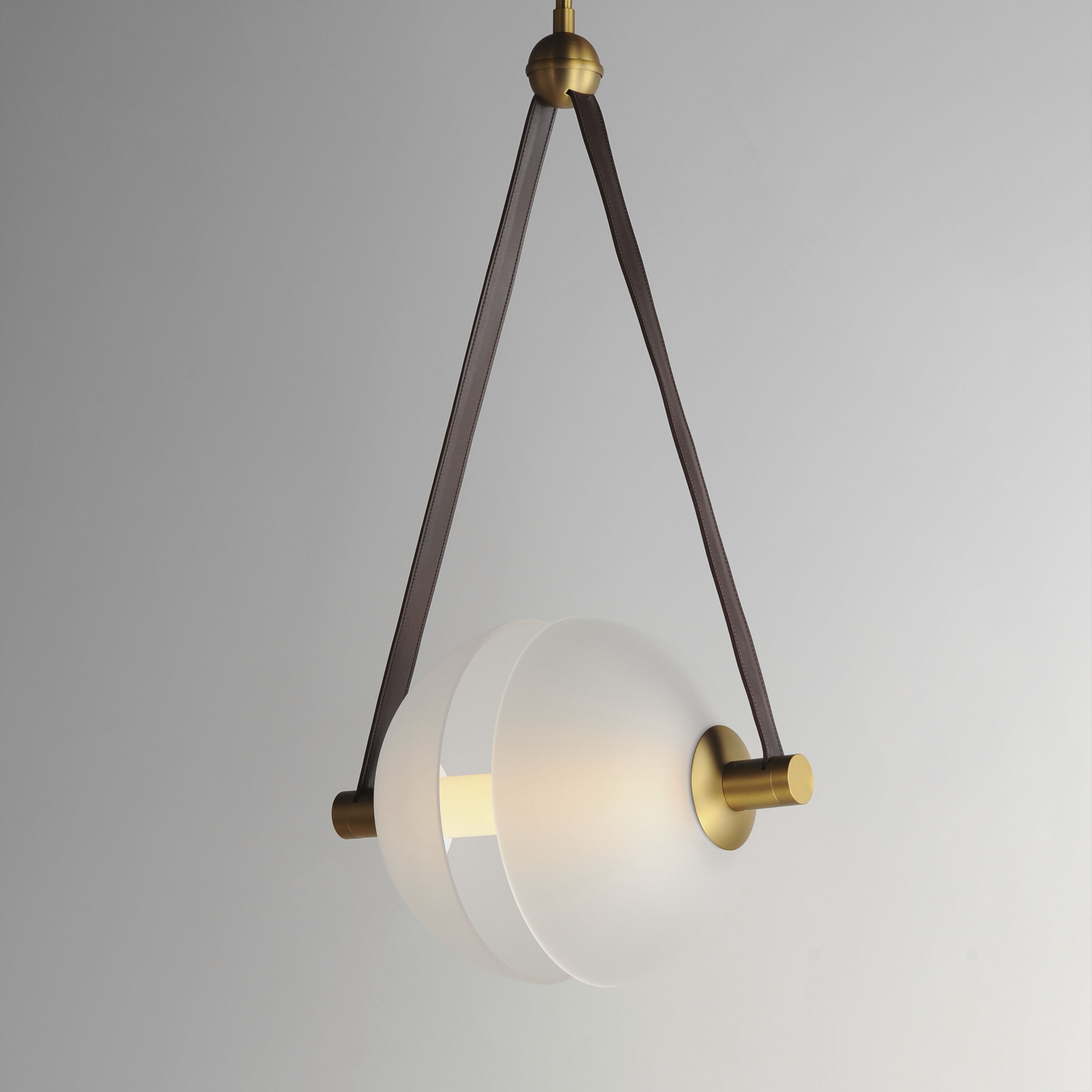 Dispatch LED 11.75 inch Natural Aged Brass Single Pendant Ceiling Light