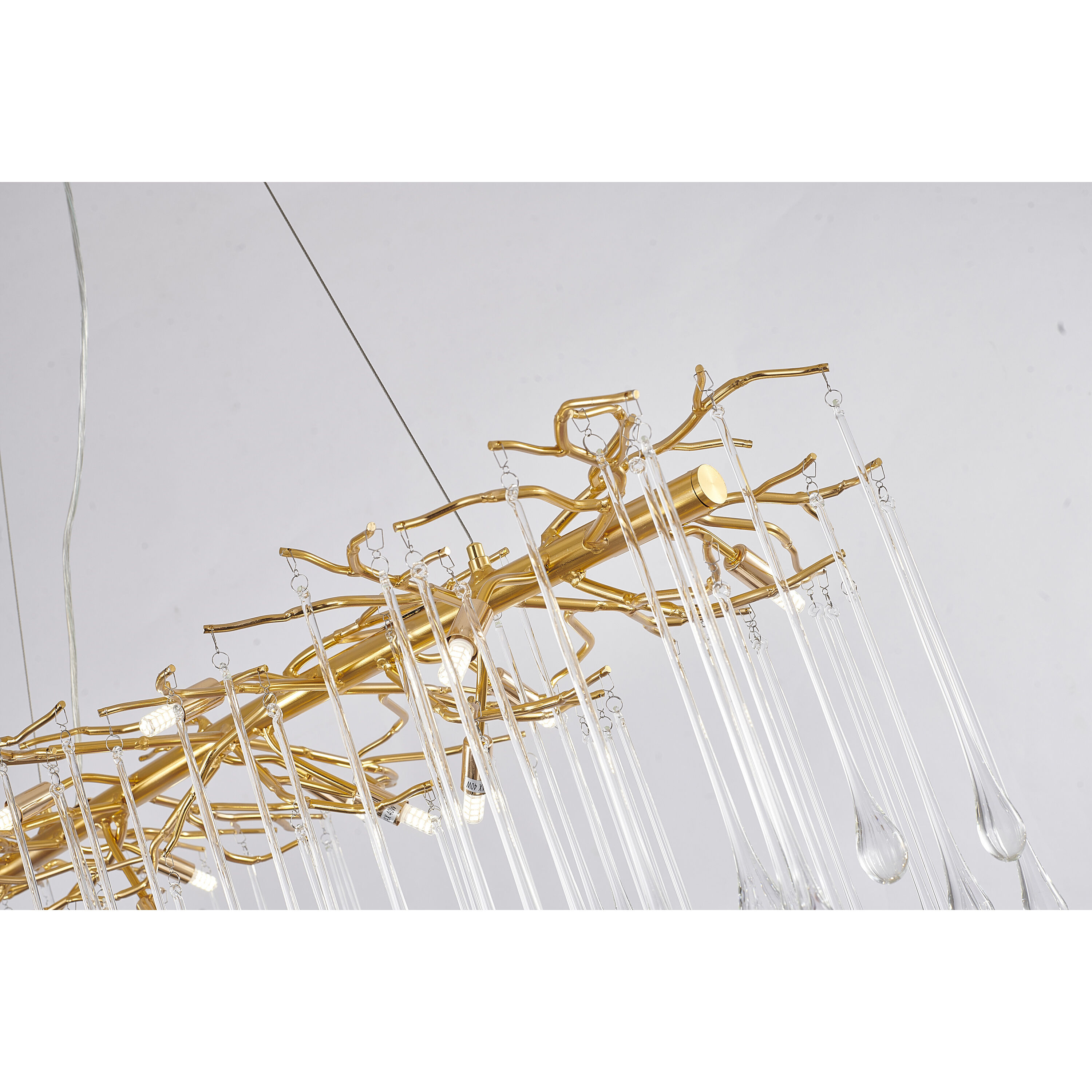 Canada 12 Light 25 inch Gold Chandelier Ceiling Light