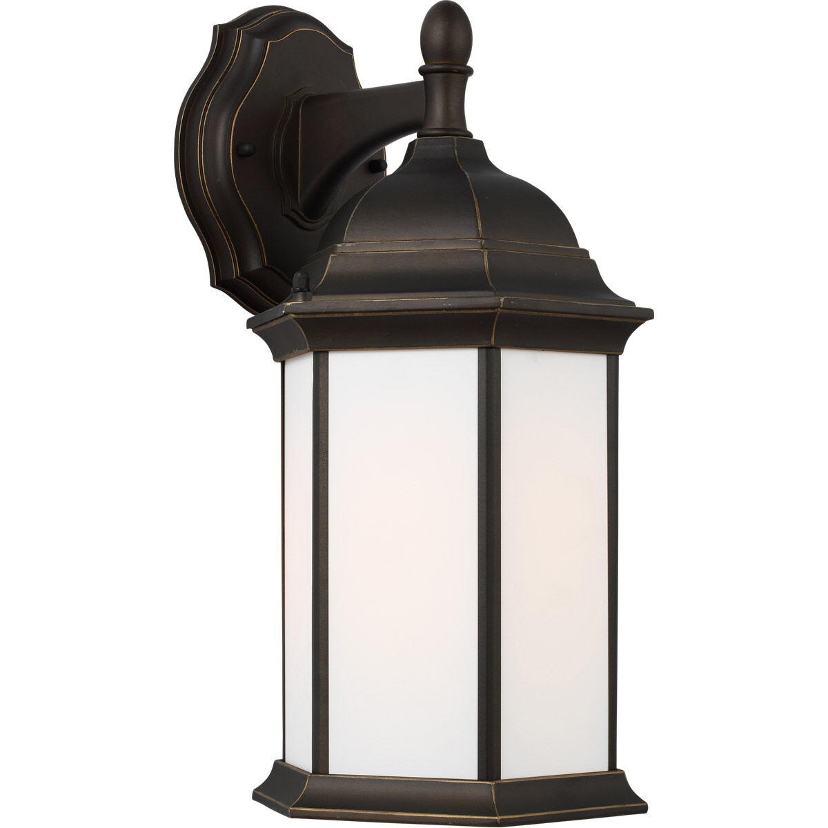 Sevier 1 Light 15.88 inch Antique Bronze Outdoor Wall Lantern, Medium