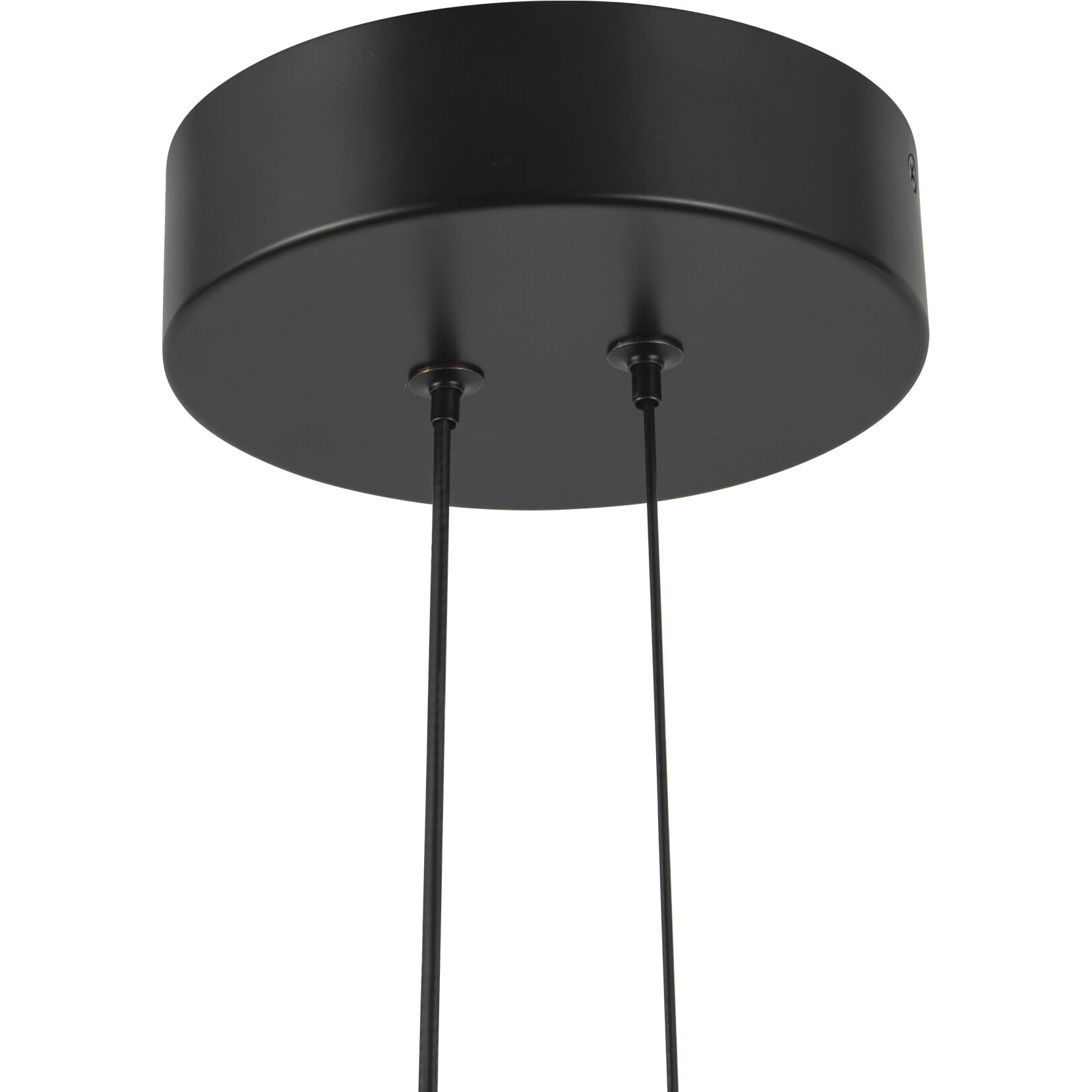 Void 15.75 inch Black Pendant Ceiling Light