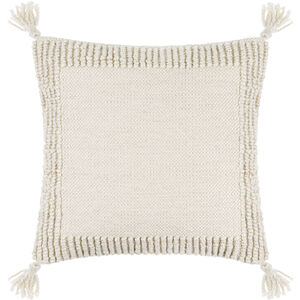 Alaric 20 X 20 inch Off-White Accent Pillow