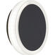 Topaz LED 6 inch Matte Black Decorative Wall Sconce Wall Light
