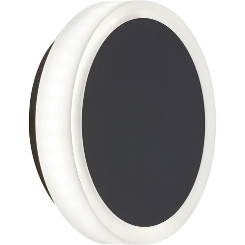 Topaz LED 6 inch Matte Black Decorative Wall Sconce Wall Light