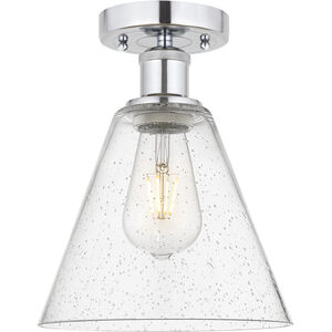 Edison Berkshire 1 Light 8.00 inch Semi-Flush Mount