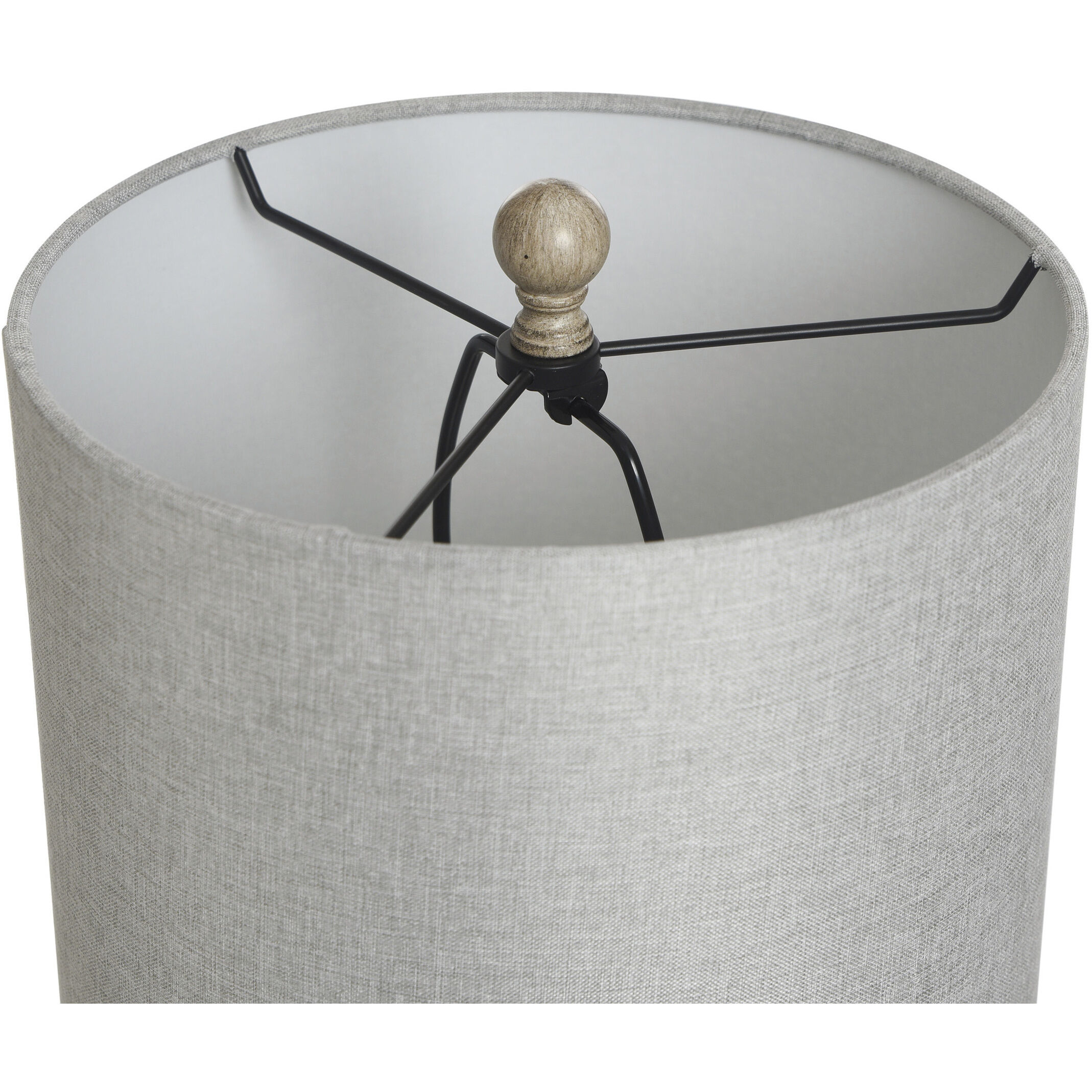 Signature 23.3 inch 100 watt Blue Table Lamp Portable Light