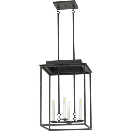 Hart 4 Light 16.25 inch French Iron Lantern