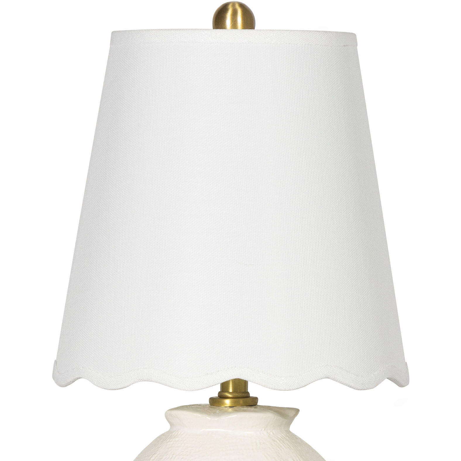 Amoria 15.25 inch 60.00 watt Ivory Mini Lamp Portable Light