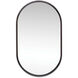 Canal 40 X 24 inch Steel Mirror