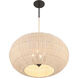 Modjeska 4 Light 24 inch Coal Pendant Ceiling Light