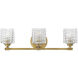 Elle 3 Light 24.00 inch Bathroom Vanity Light