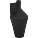 Rabel 15 X 14 inch Vase in Black
