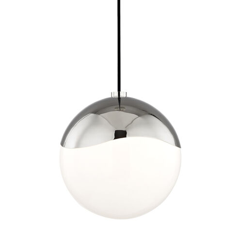 Ella 1 Light 11 inch Polished Nickel Pendant Ceiling Light