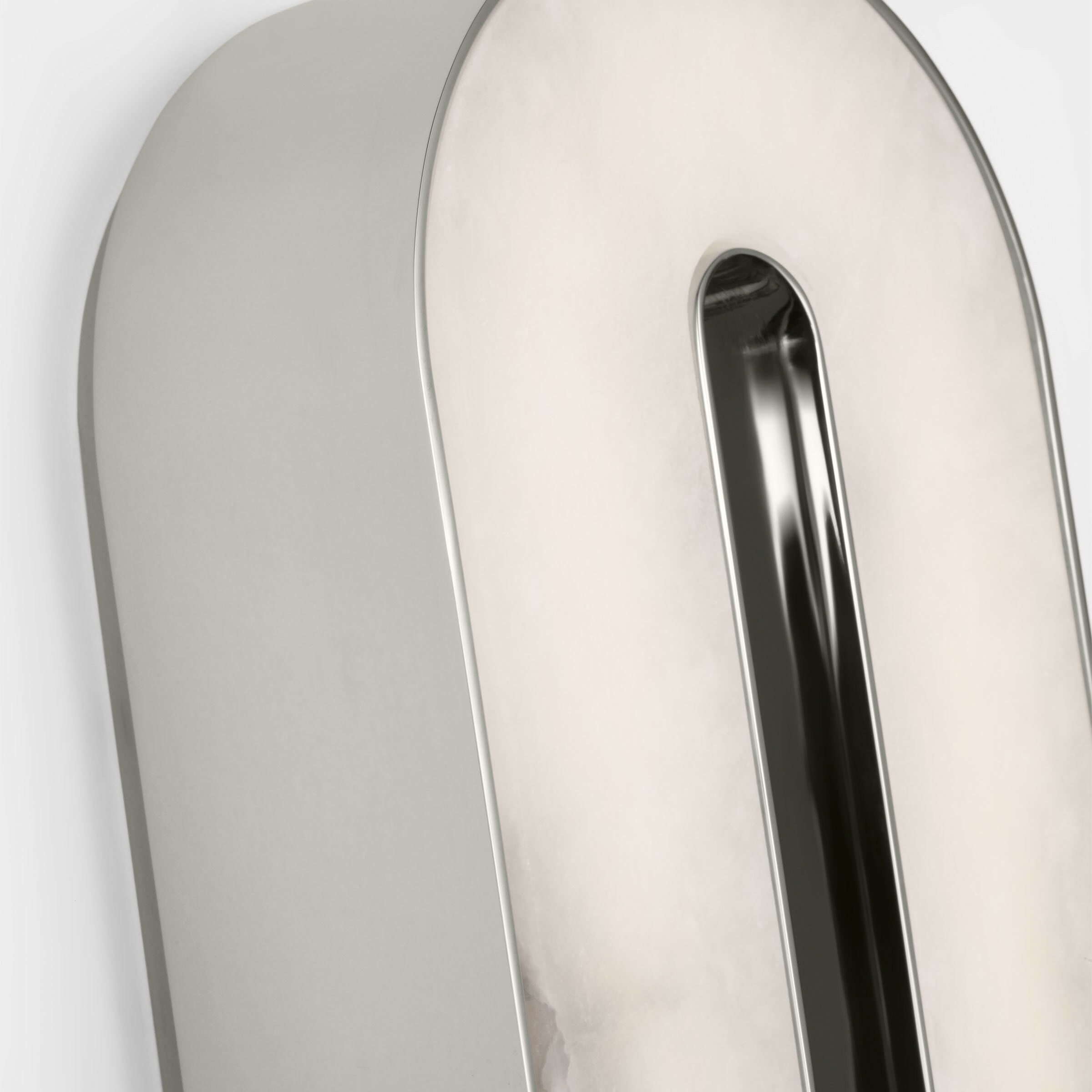 Kelly by Kelly Wearstler Wyllis Sconce Wall Light in Polished Nickel