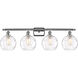Ballston Athens Water Glass LED 36 inch Polished Chrome Bath Vanity Light Wall Light
