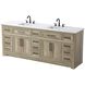 Remington 84 X 35 inch Natural Oak Bathroom Vanity Cabinet