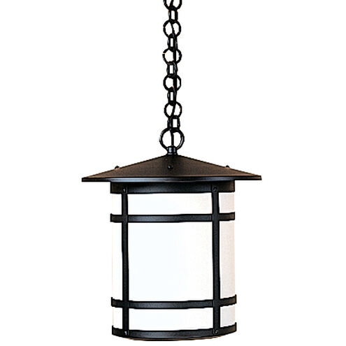 Berkeley 1 Light 11 inch Pewter Pendant Ceiling Light in Almond Mica