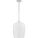 Livingston 1 Light 16 inch Chrome Pendant Ceiling Light