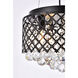 Tully 4 Light 13 inch Black Pendant Ceiling Light