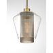 Kiruna 1 Light 8 inch Legacy Brass Mini Pendant Ceiling Light