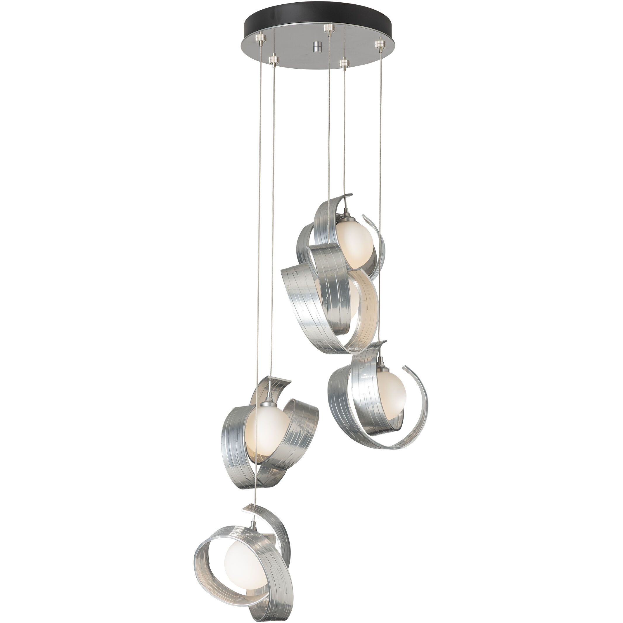 Riza 5 Light 19.1 inch Sterling Pendant Ceiling Light