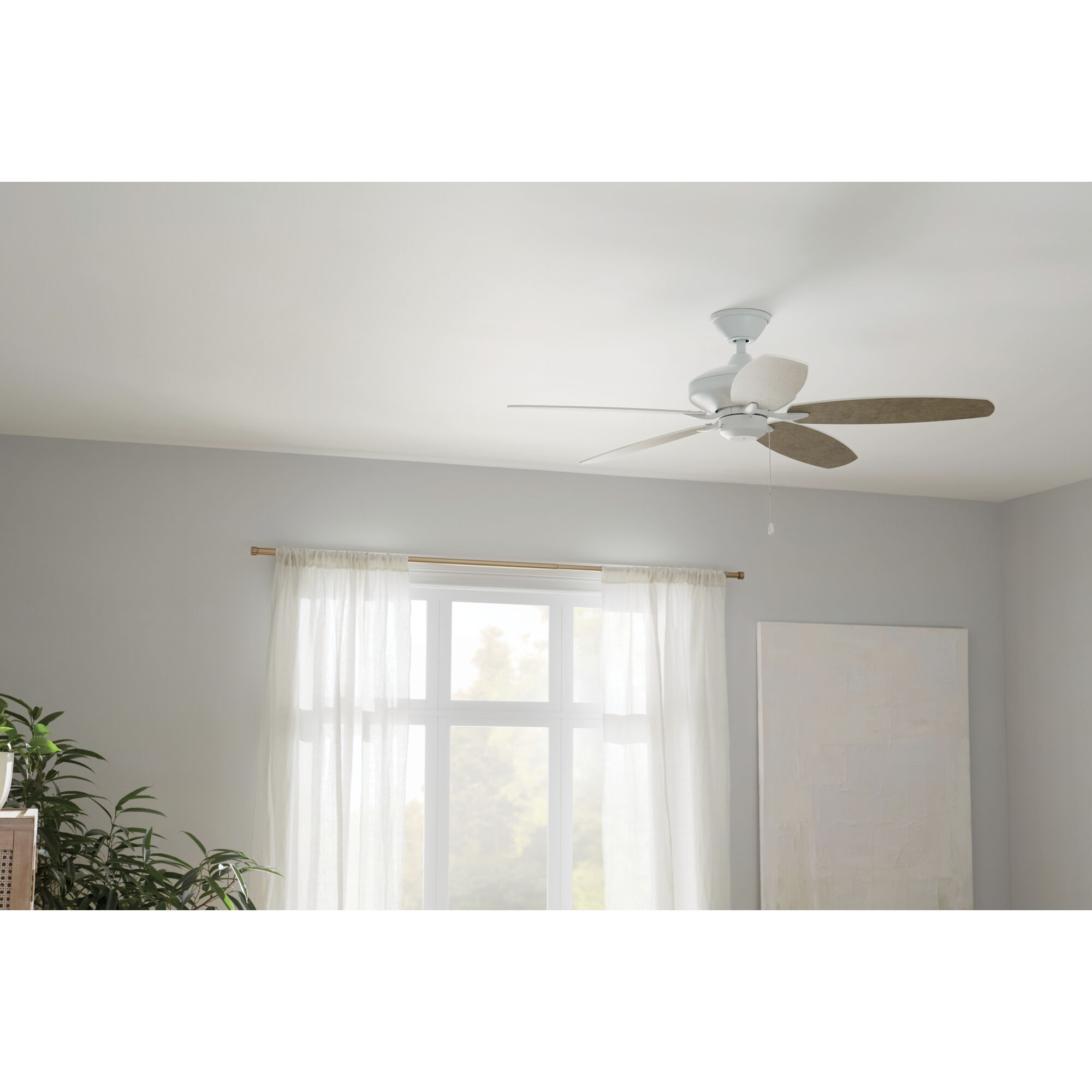 Renew 52 inch Matte White Ceiling Fan