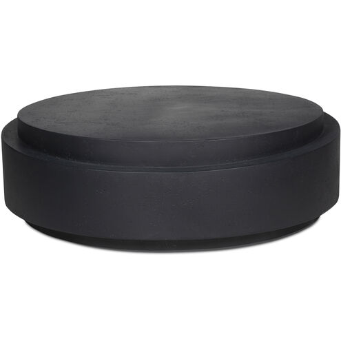 Cosmo 48 X 48 inch Black Outdoor Coffee Table