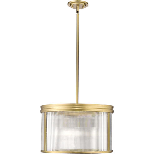 Carnaby 5 Light 18.25 inch Modern Gold Pendant Ceiling Light